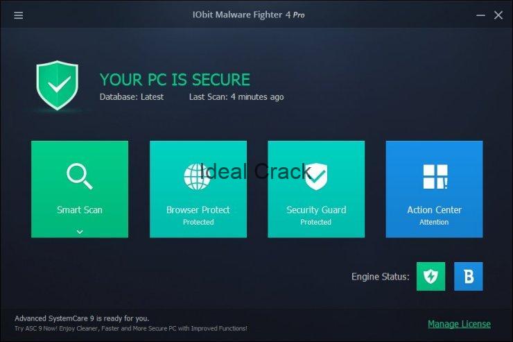 IObit Malware Fighter Pro 2020 Crack With Activation Key Full Free Download