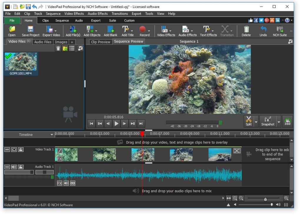 VideoPad Video Editor 10.18 Registration Code With Crack Free Download [2021]