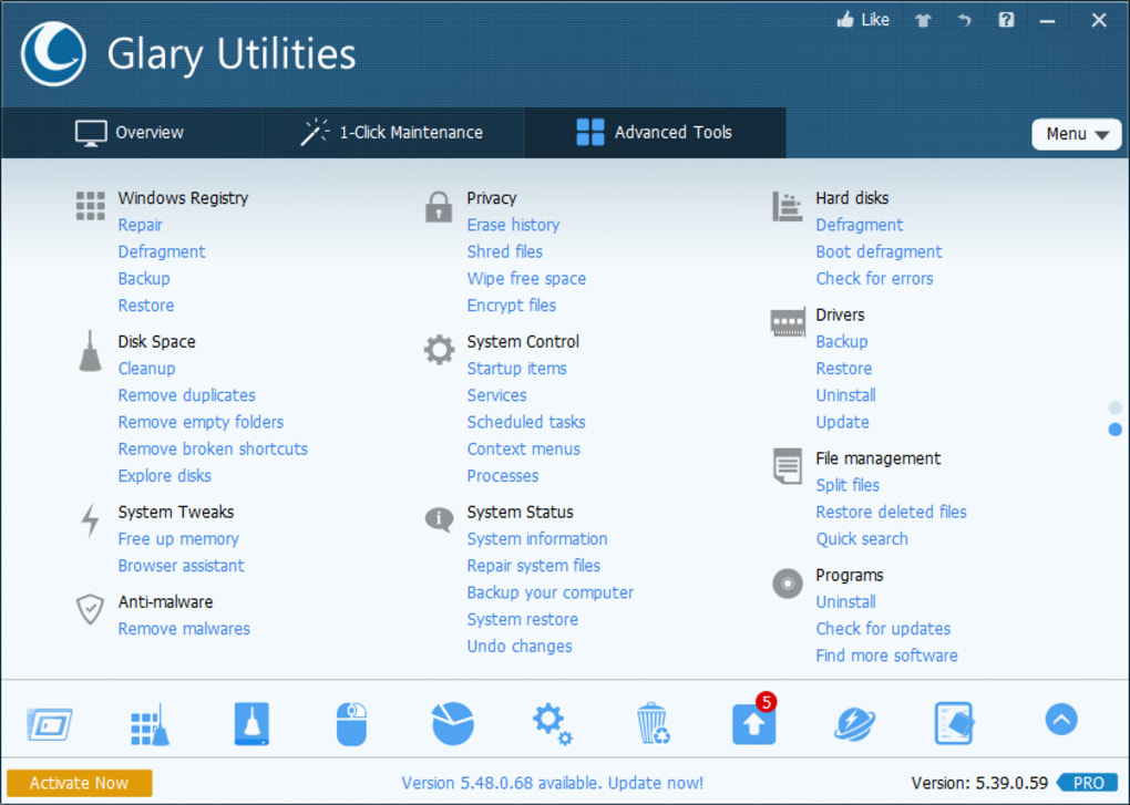 Glary Utilities Pro Crack With Activation Key Full Free Download [2021]