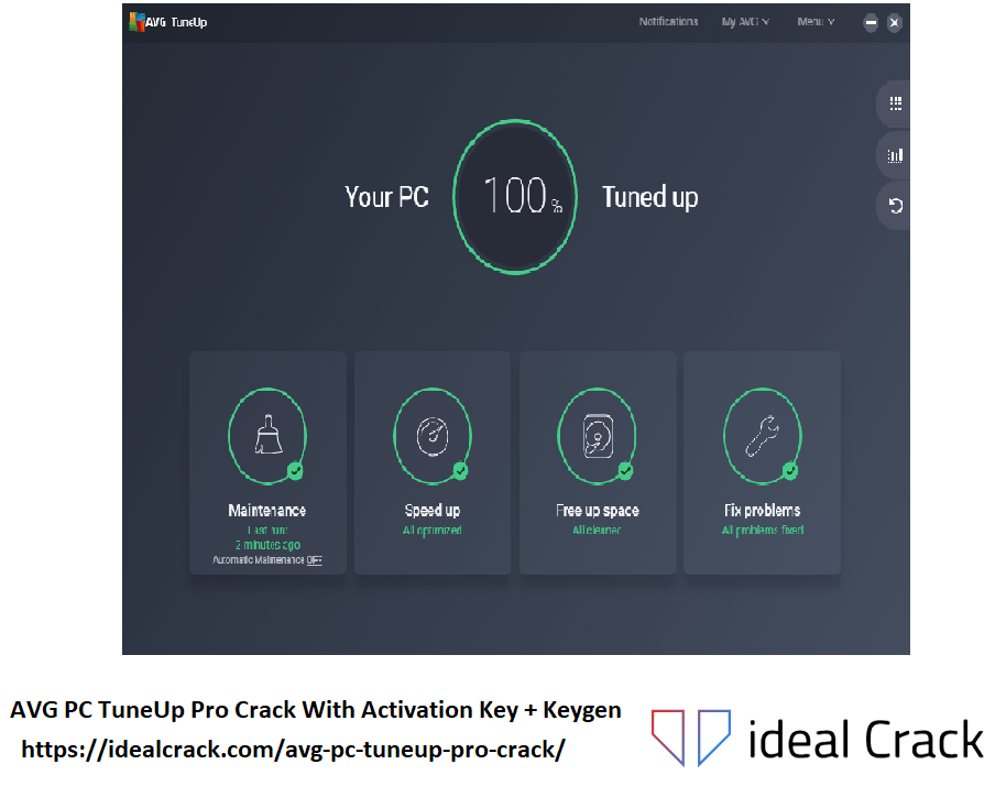 AVG PC TuneUp Pro Crack Free Download