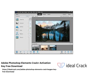 Adobe Photoshop Elements Crack Free Download