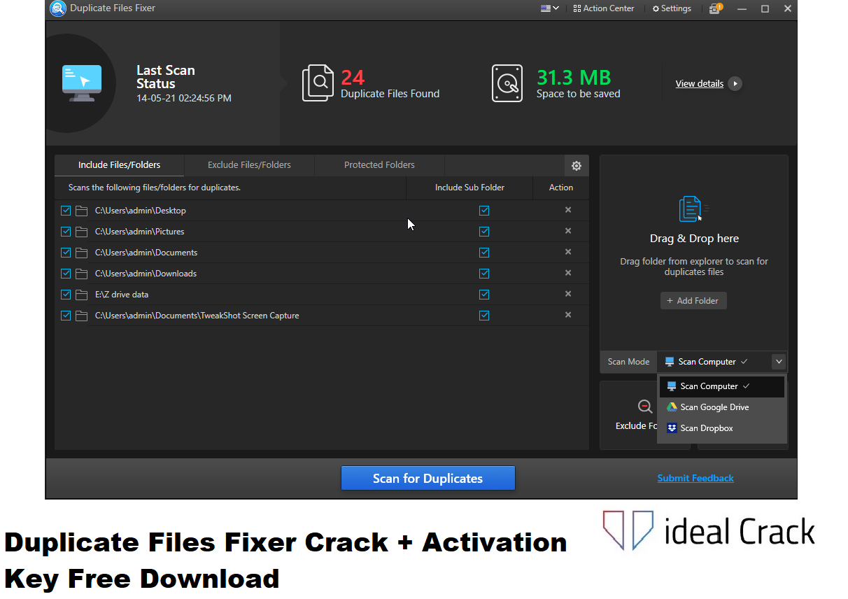 Duplicate Files Fixer Crack Download