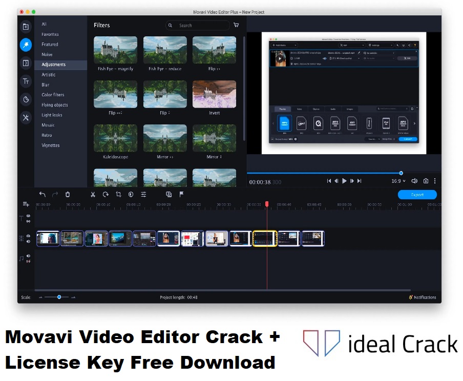 Movavi Video Editor Crack Download