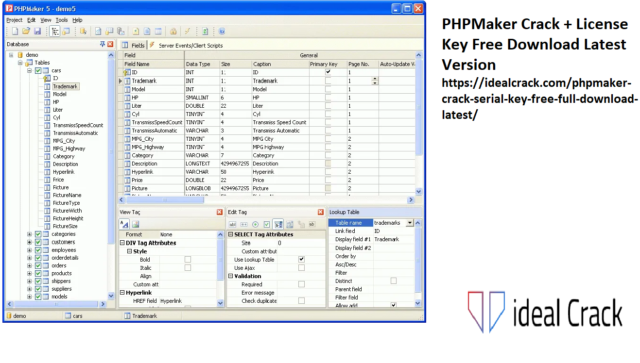 PHPMaker Crack Free Download