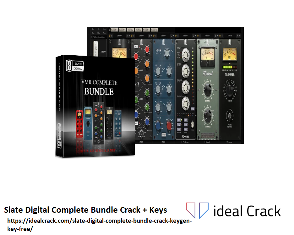 Slate Digital Complete Bundle Crack Free Download