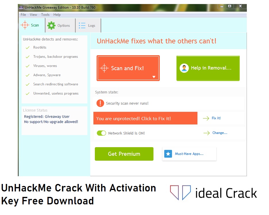 UnHackMe Crack Download