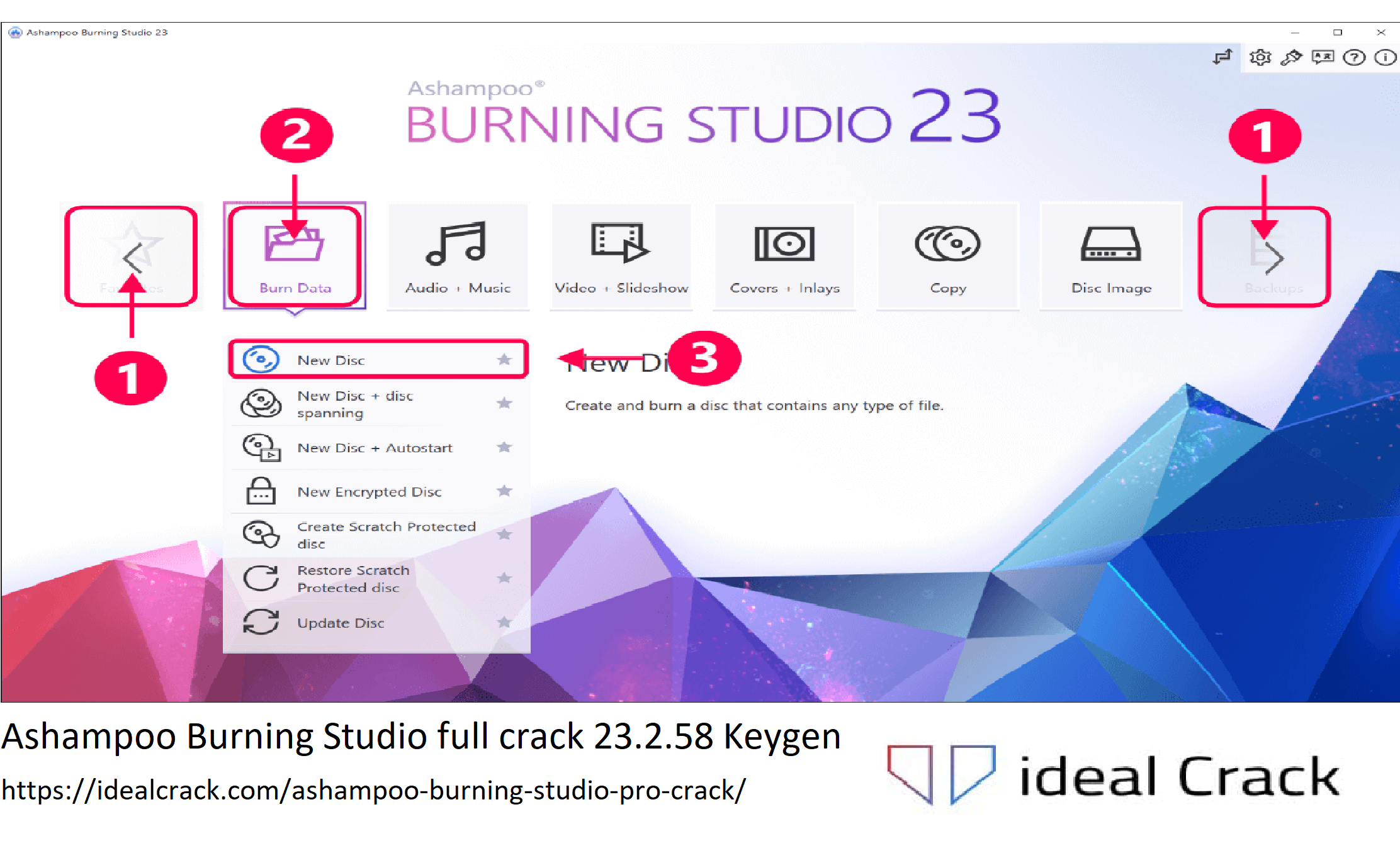 Ashampoo Burning Studio full crack 23.2.58 Keygen
