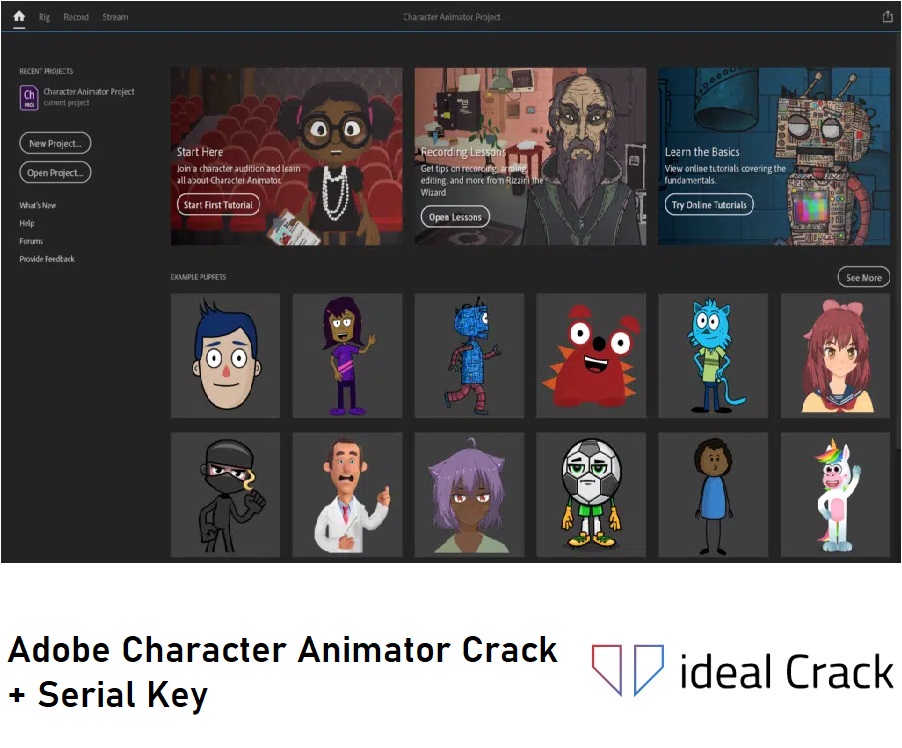 Adobe Character Animator Crack