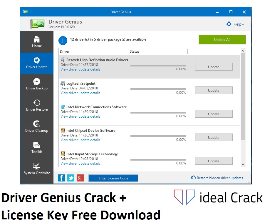 Driver Genius Crack Download
