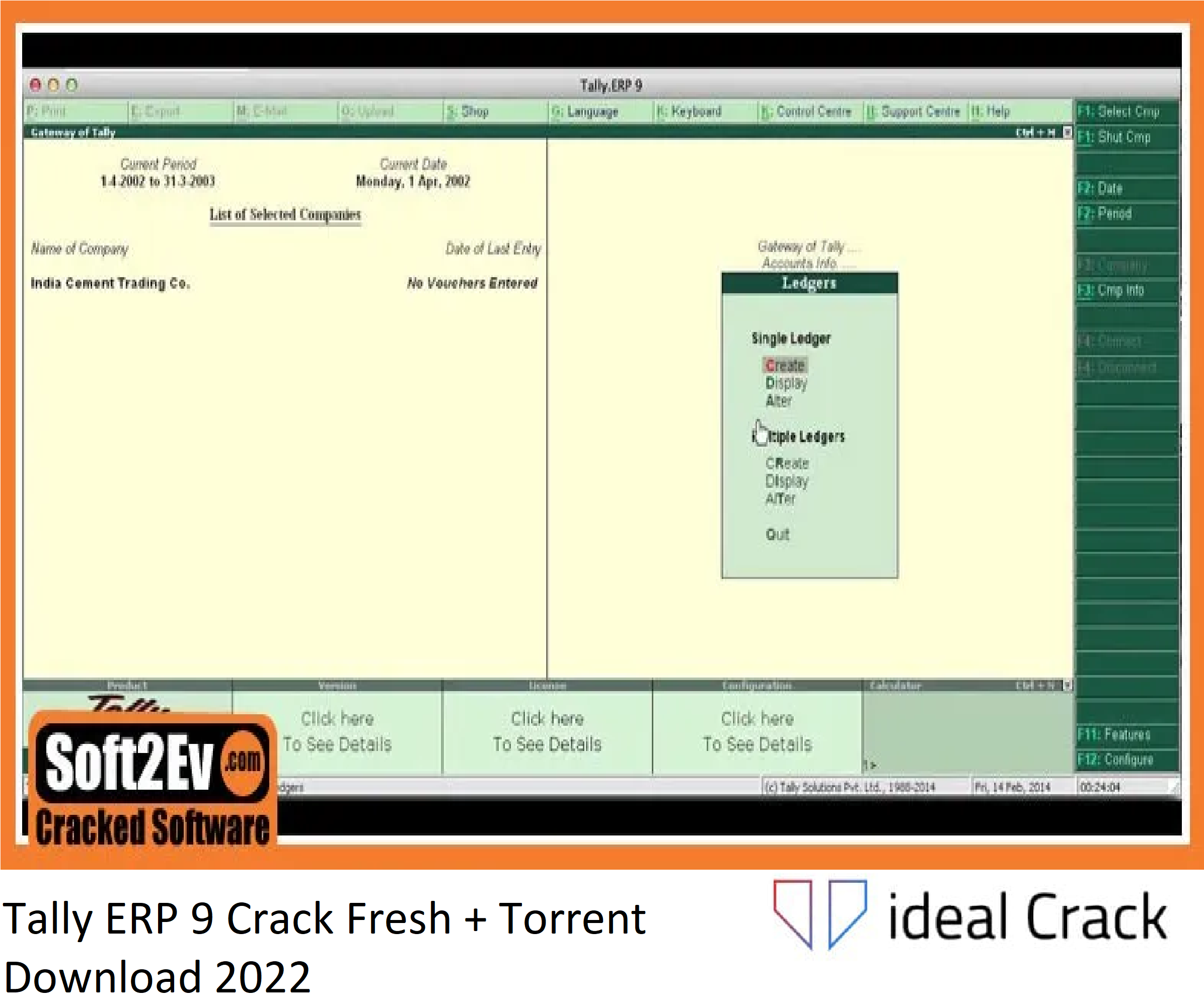 Tally ERP 9 Crack Fresh + Torrent Download 2022