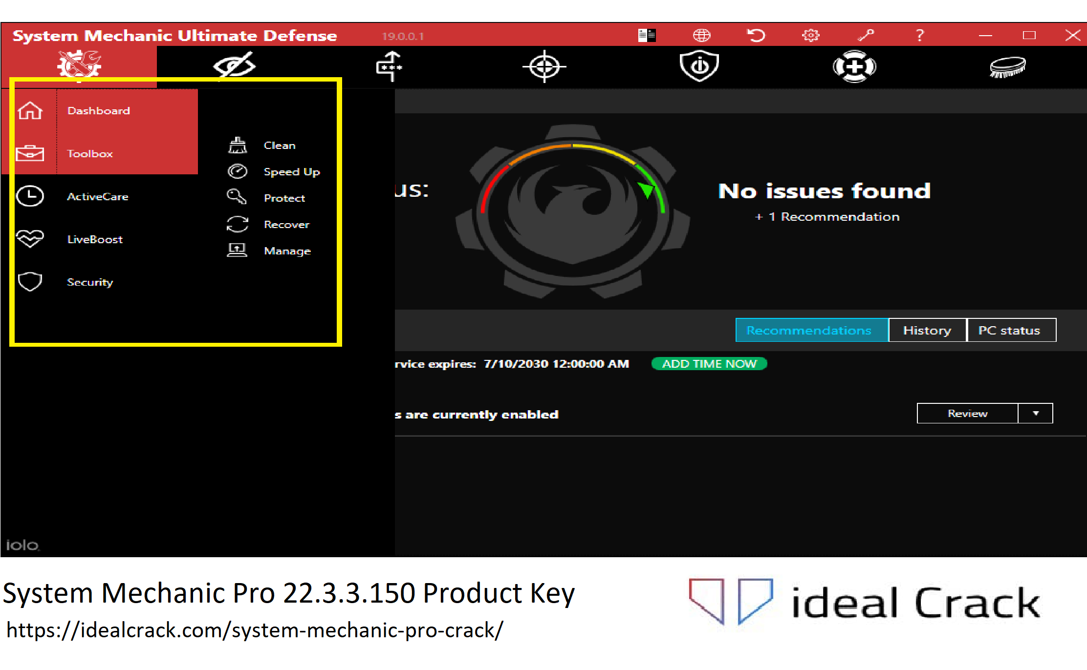 System Mechanic Pro 22.3.3.150 Product Key 