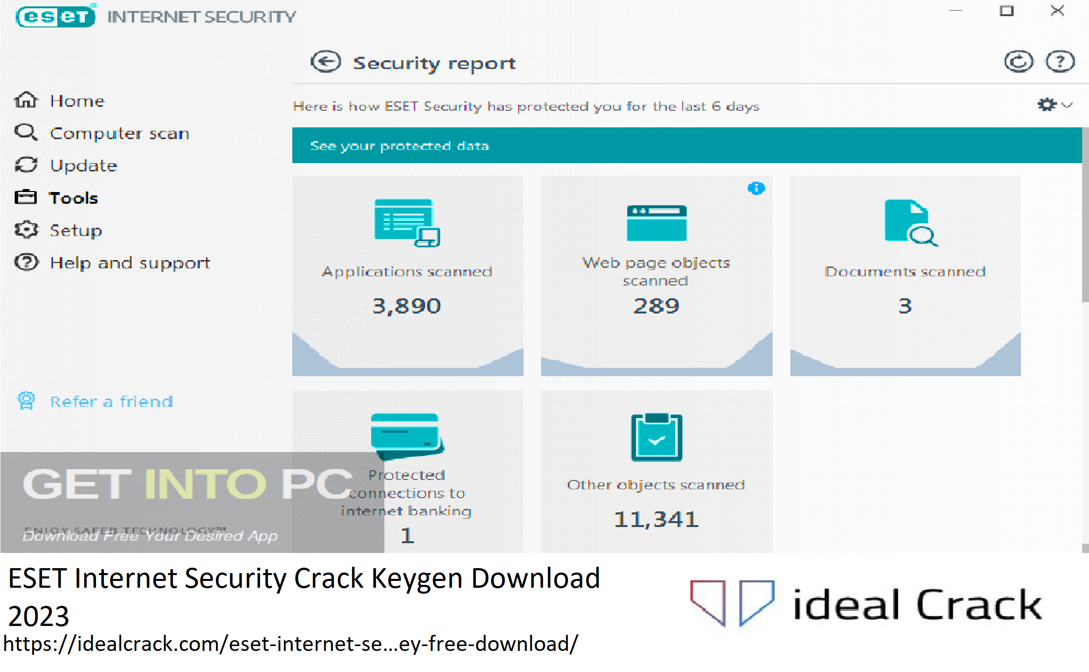 ESET Internet Security Crack Keygen Download 2023