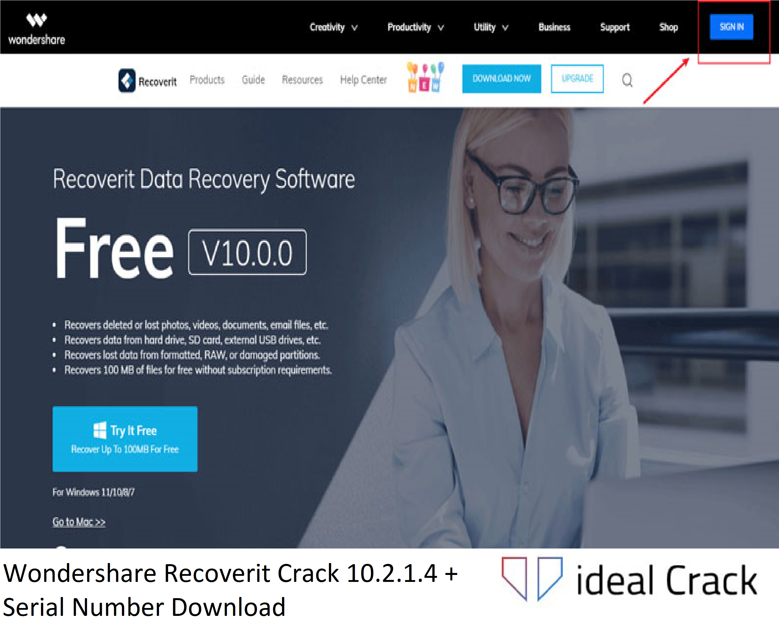 Wondershare Recoverit Crack 10.2.1.4 + Serial Number Download