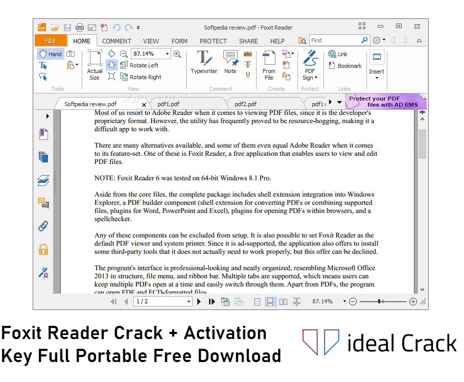 Foxit Reader Crack Free Download