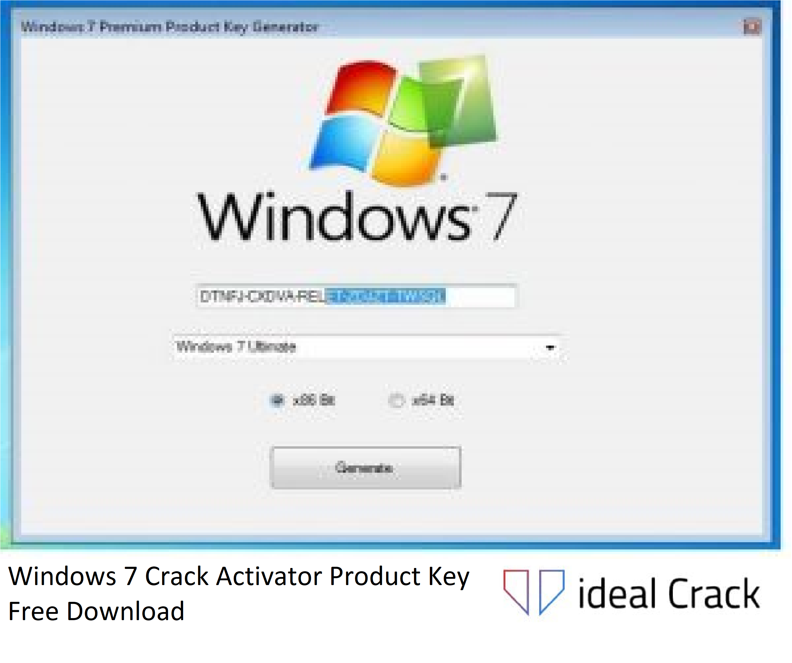 Windows 7 Crack Activator Product Key Free Download 2023