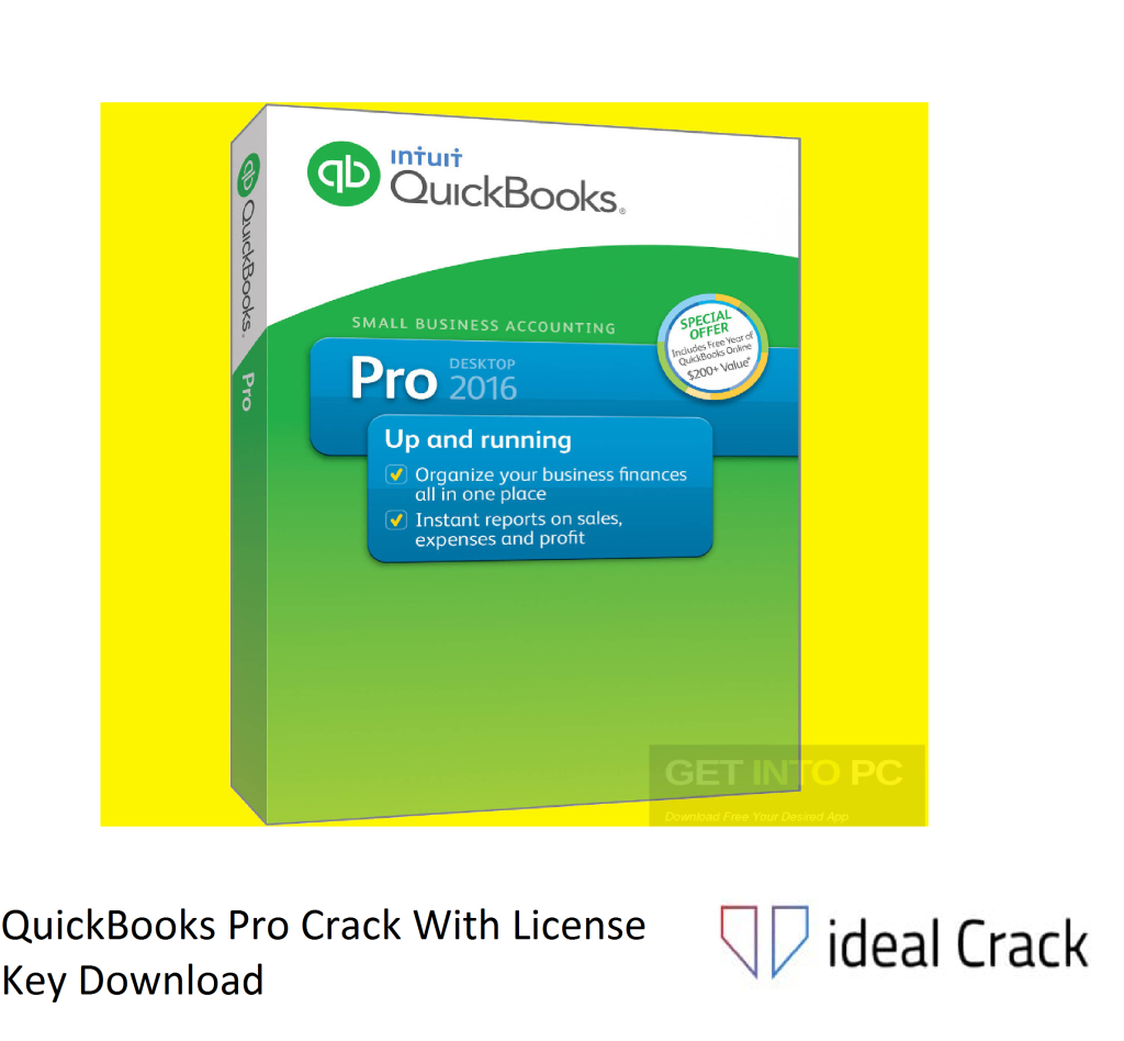 QuickBooks Pro Crack With License Key Download Ideal Crack