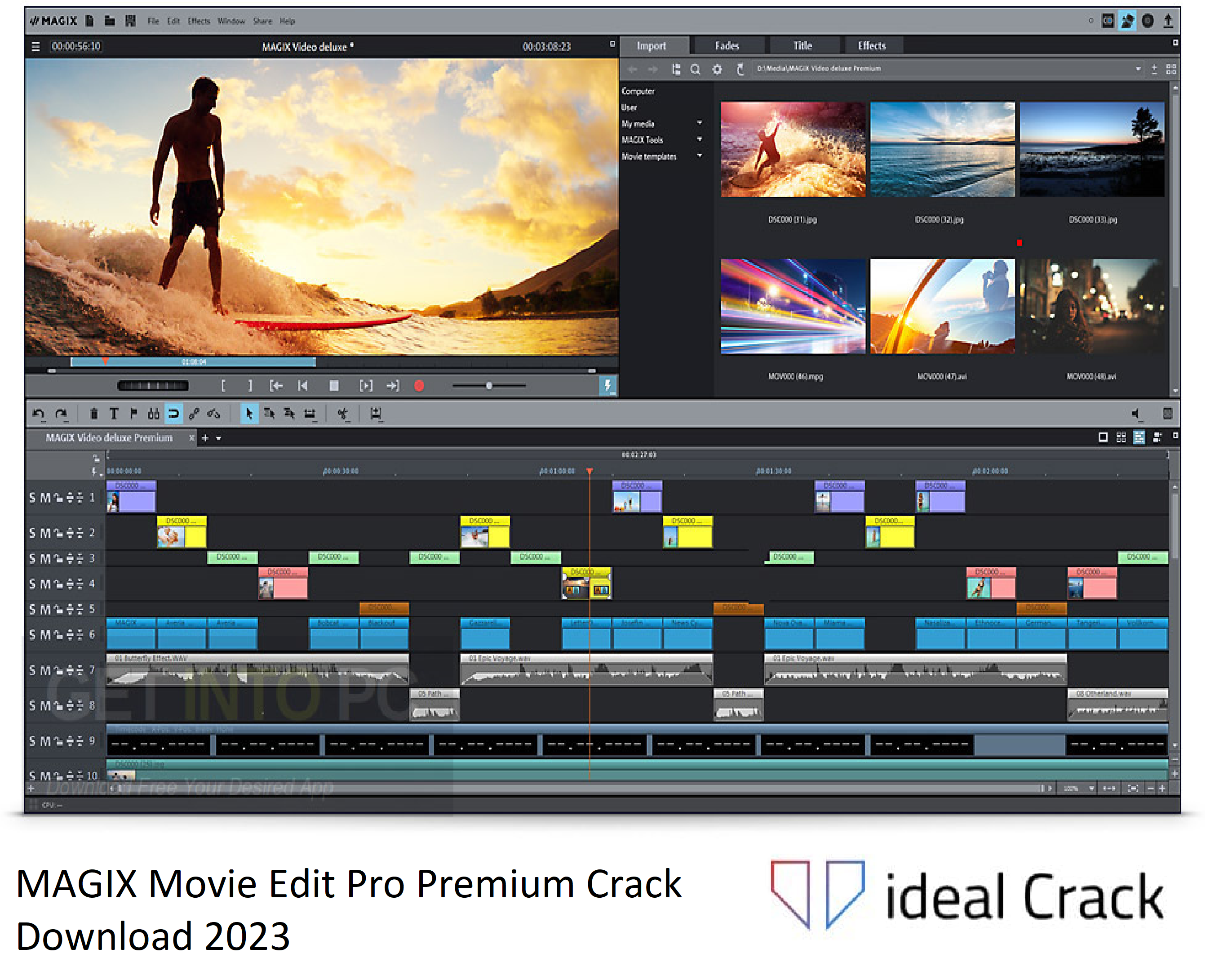 MAGIX Movie Edit Pro Premium Crack Download 2023