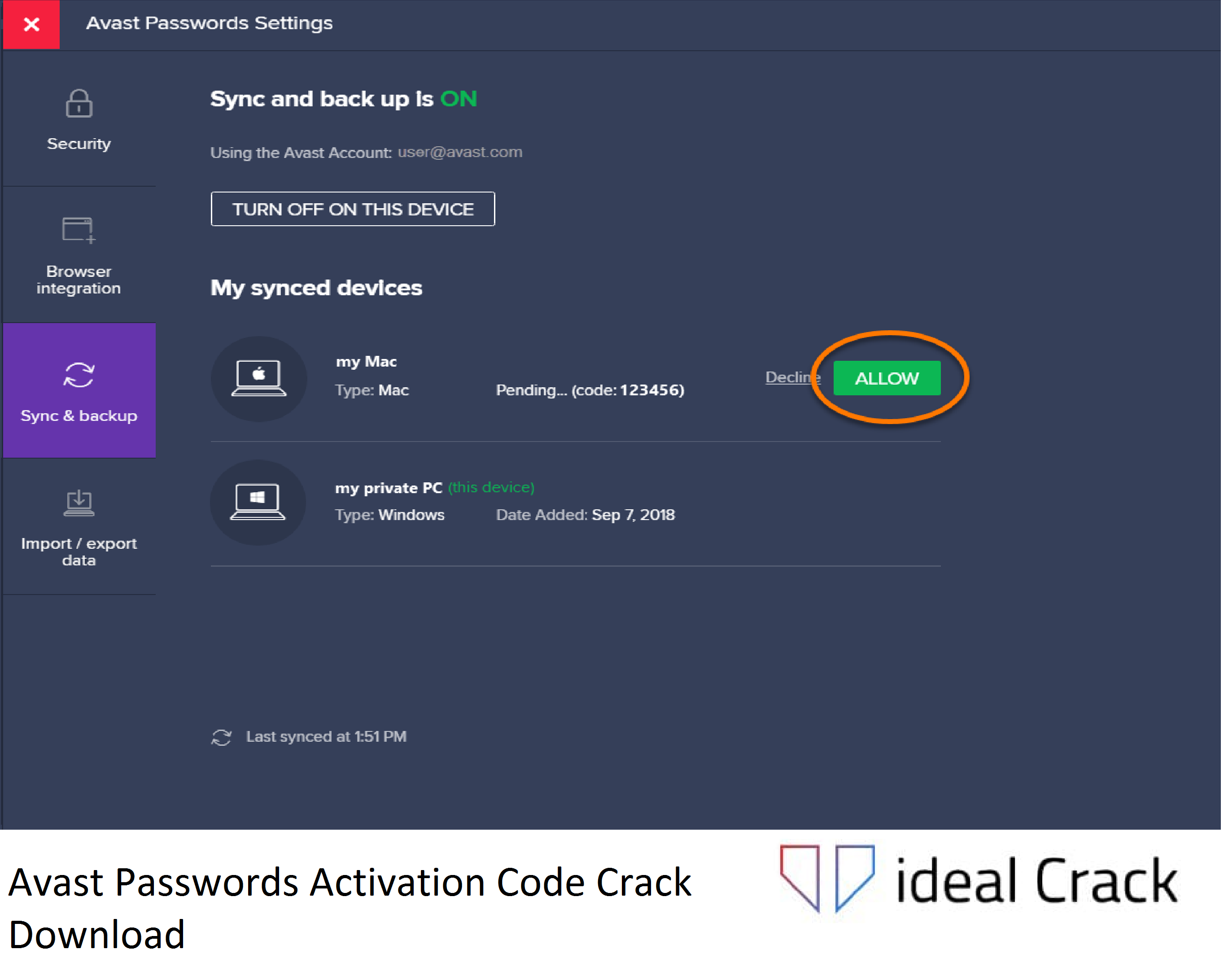 Avast Passwords Activation Code Crack Download