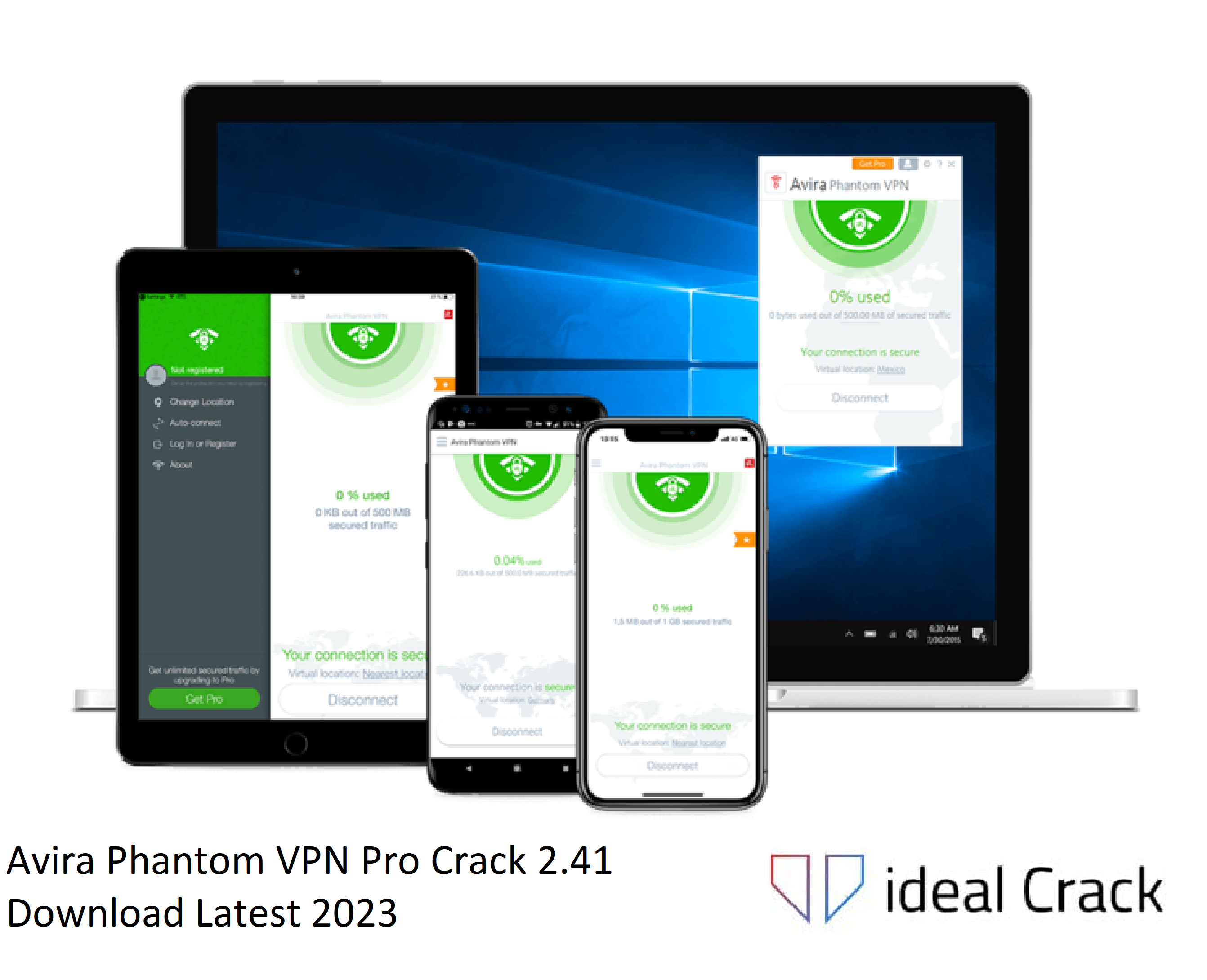 Avira Phantom VPN Pro Crack 2.41 Download Latest 2023