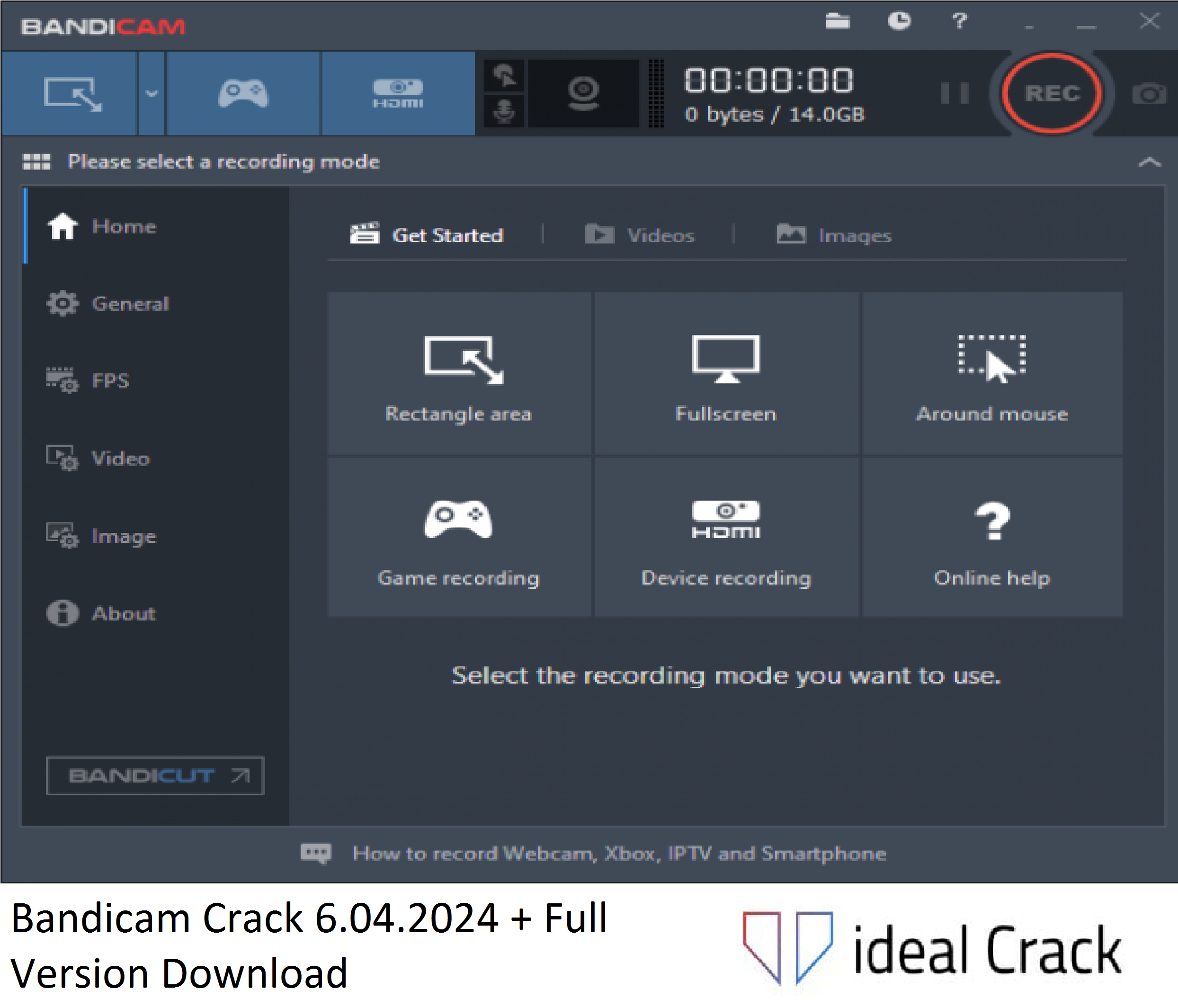 Bandicam Crack 6.04.2024 + Full Version Download 